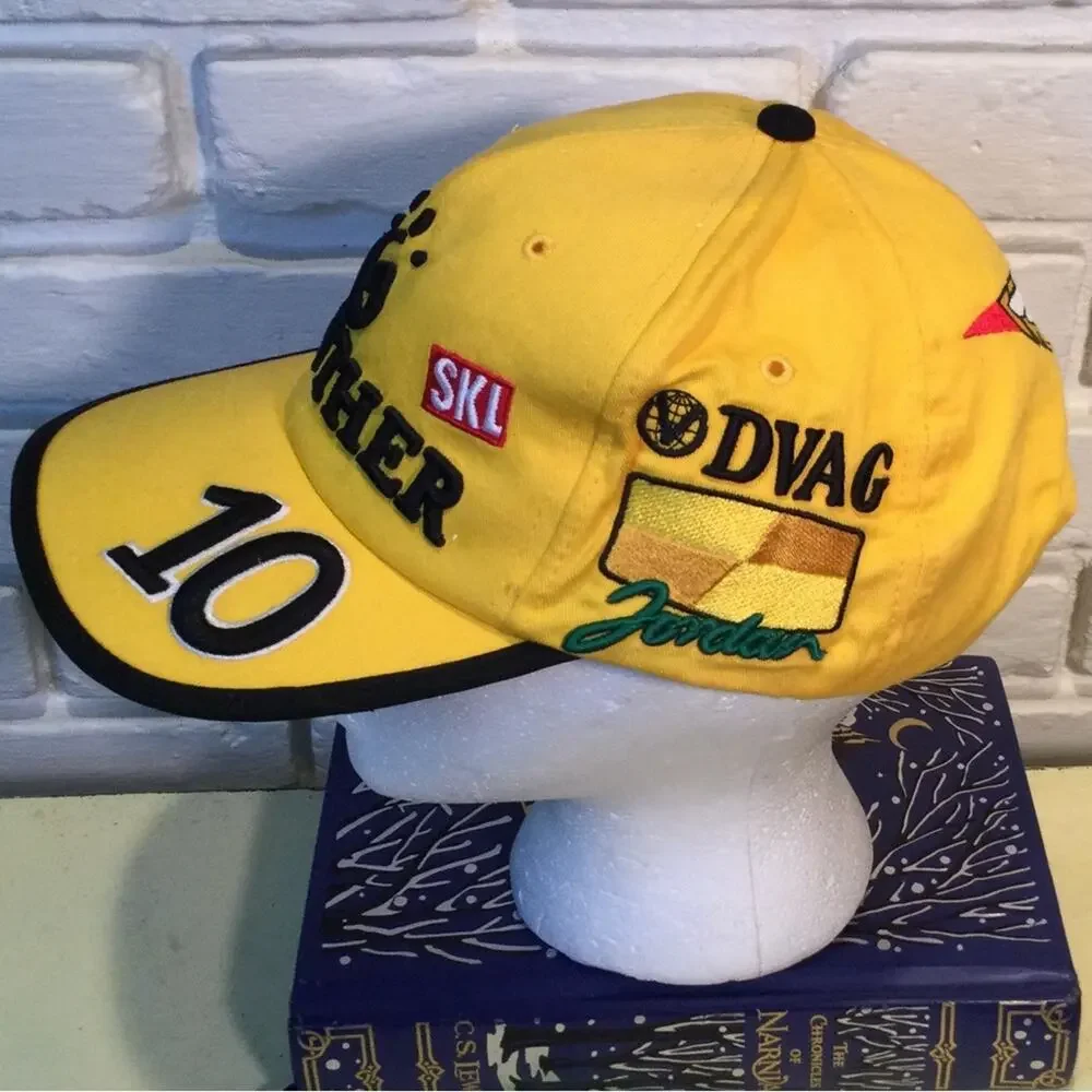 Ralf Schumacher hat cap 10 Jordan Racing F1 vintage
